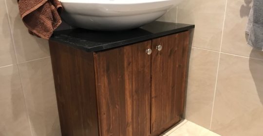 Custom made bathroom unit