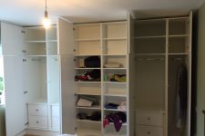 Bespoke wardrobe and shelving unit