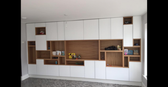 Custom shelving and storage