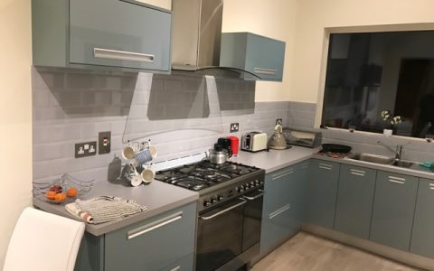 High Gloss Vinyl Kitchen