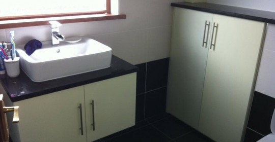 Bespoke bathroom storage