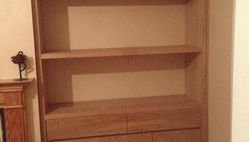 Bespoke shelving and bookcase