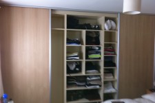 Wardrobe with sliding doors